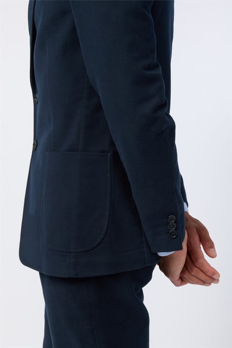 Single Breasted Two Button Regular Suit Jacket - Image 5