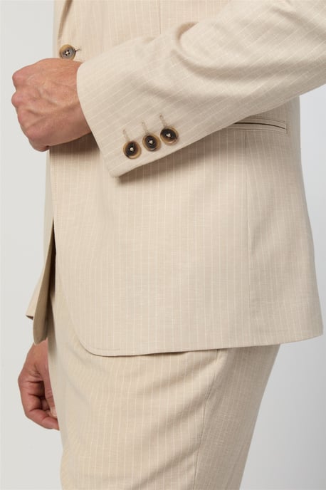 Single Breasted Two Button Regular Suit Jacket - Image 3