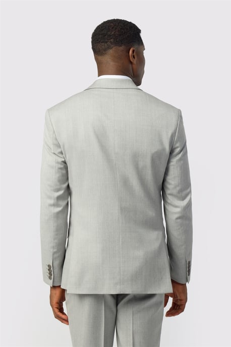 Single Breasted Two Button Tailored Suit Jacket - Image 5