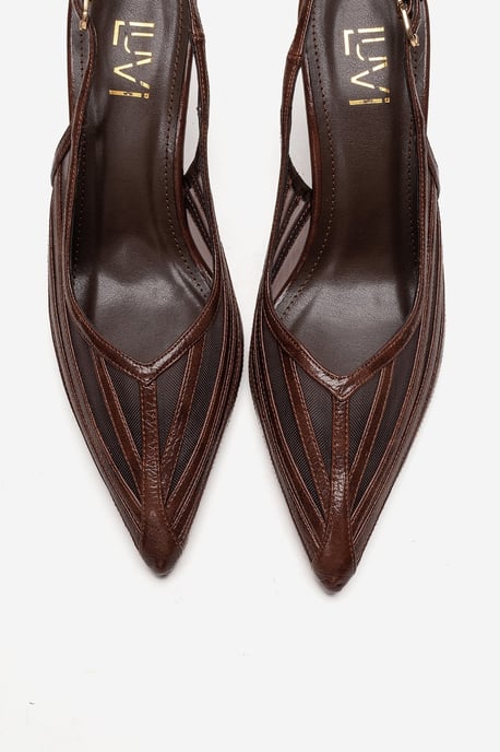 Eleana Slingback Mesh Stilettopomp - Image 2
