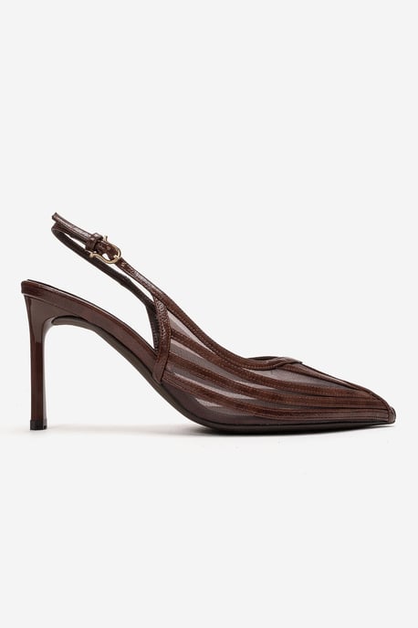 Eleana Slingback Mesh Stilettopomp - Image 4