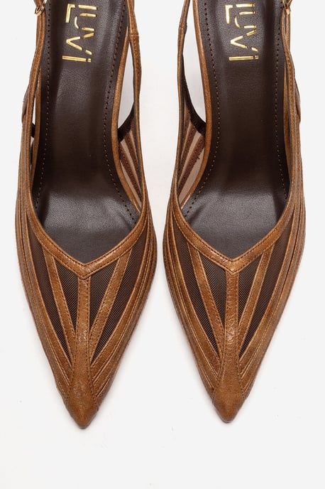 Eleana Slingback Mesh Stilettopomp - Image 2