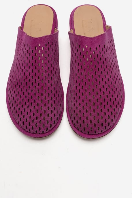 Melara Leren Instap Mule - Image 2