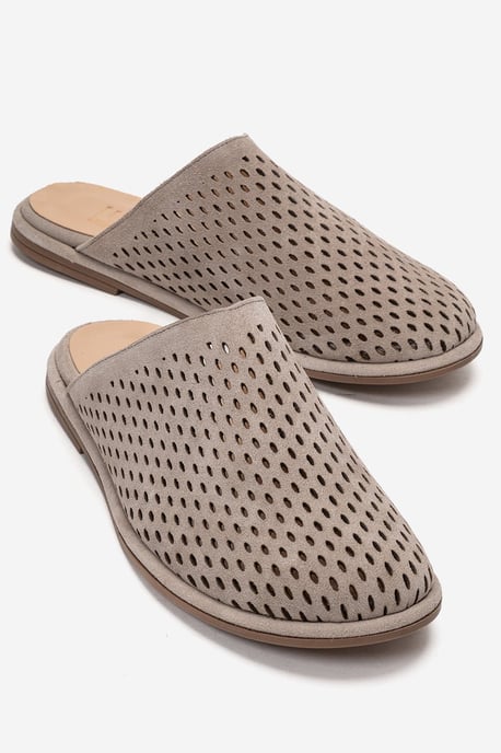 Melara Leren Instap Mule - Image 1