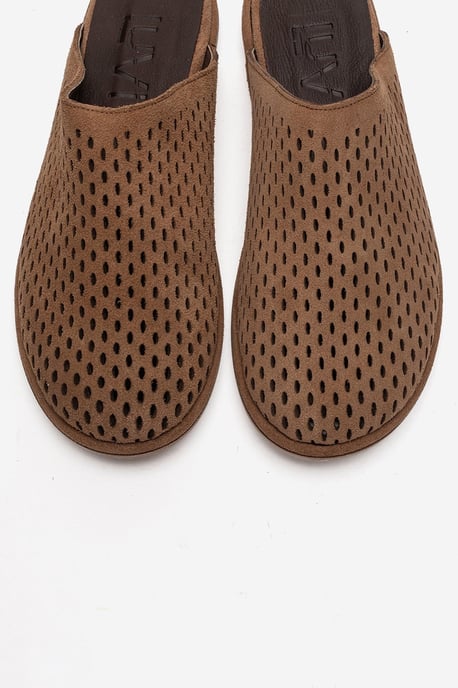 Melara Leren Instap Mule - Image 2
