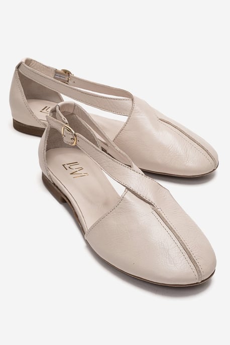 Fable Leren Ballerina met Zijuitsnijding - Image 1