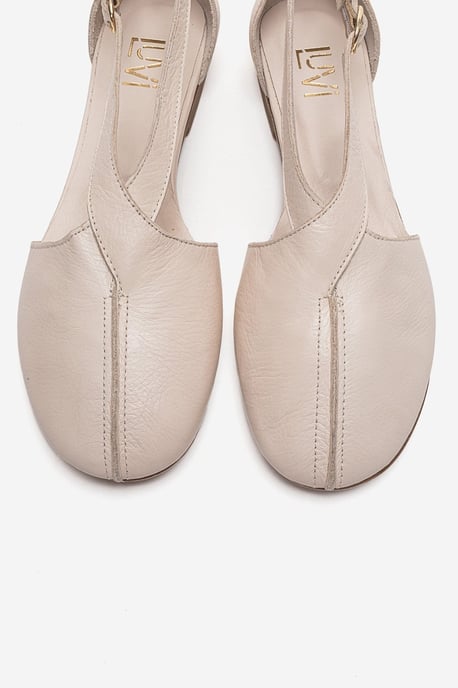 Fable Leren Ballerina met Zijuitsnijding - Image 2