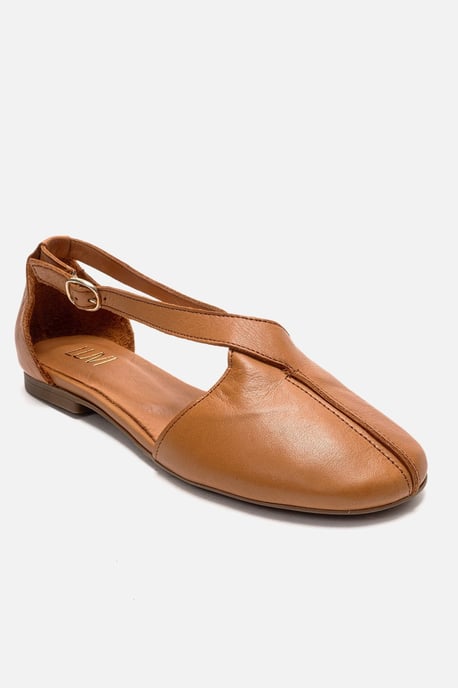 Fable Leren Ballerina met Zijuitsnijding - Image 3