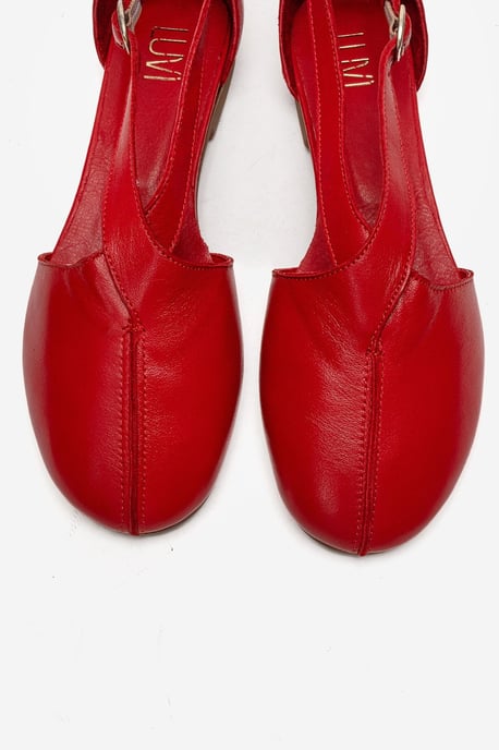 Fable Leren Ballerina met Zijuitsnijding - Image 2