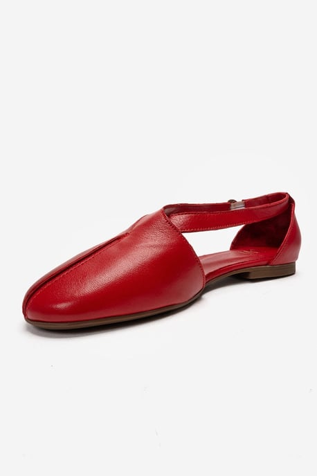 Fable Leren Ballerina met Zijuitsnijding - Image 6