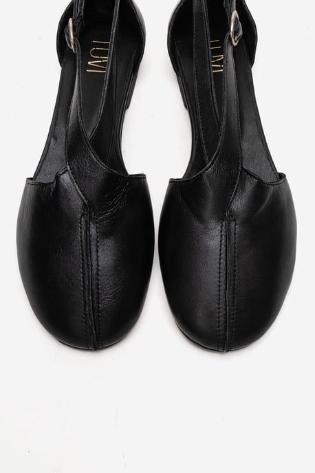 Fable Leren Ballerina met Zijuitsnijding - Image 2