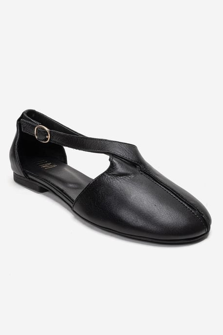 Fable Leren Ballerina met Zijuitsnijding - Image 3