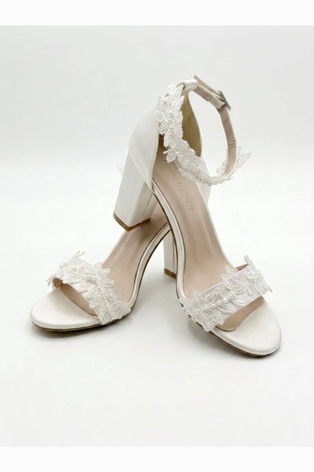 Lirielle Lace Wedding Heels - Image 3