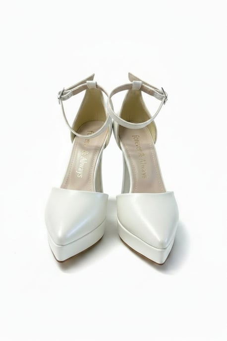 Aster Puntneus Bruiloft Platform Pump - Image 4