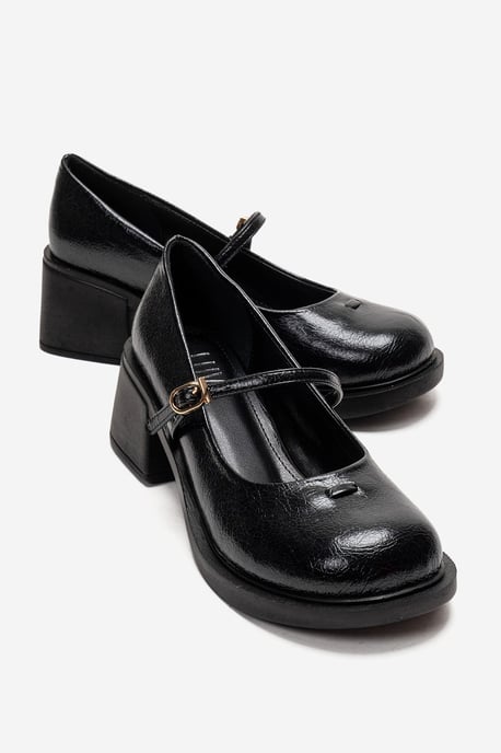 Luanda Block Heel Mary Jane Shoes - Image 1