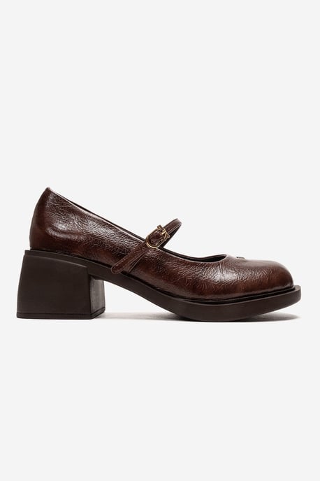 Luanda Block Heel Mary Jane Shoes - Image 3