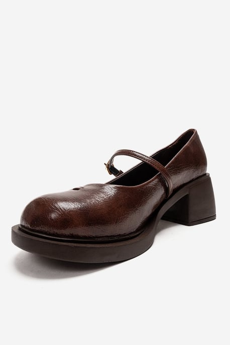 Luanda Block Heel Mary Jane Shoes - Image 5
