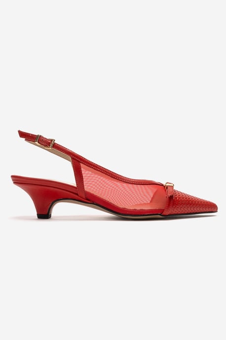 Laviera Mesh Slingback Pump - Image 4