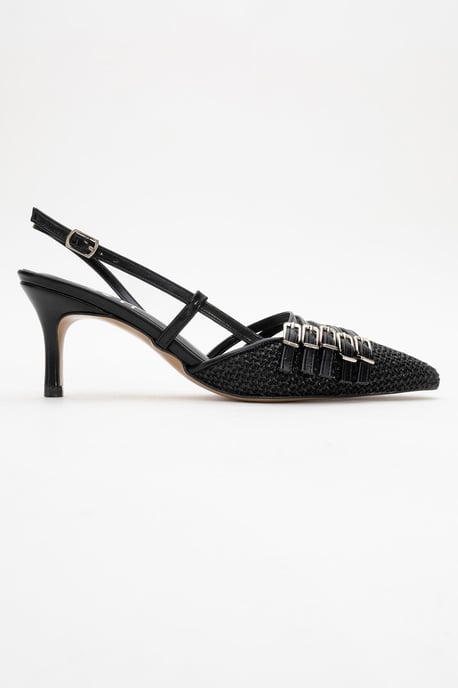 Zenith Slingback Spetsig Tå Pump - Image 6