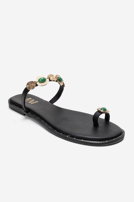 Martinez Leren Teenslippers - Image 3