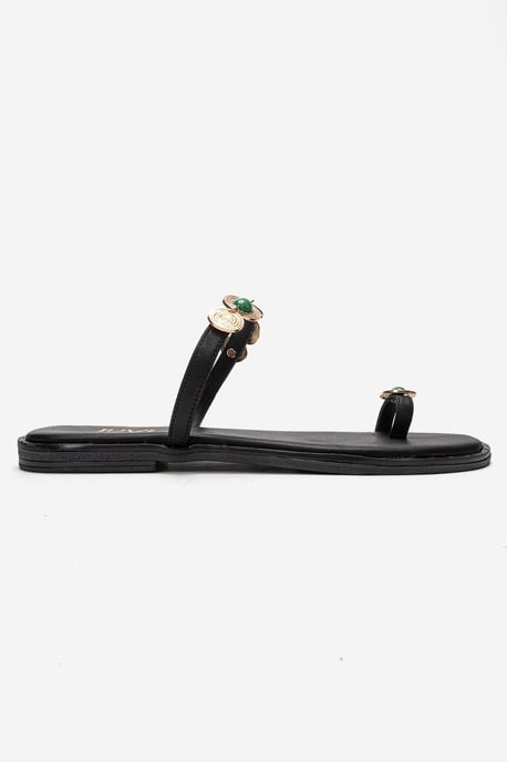 Martinez Leren Teenslippers - Image 4