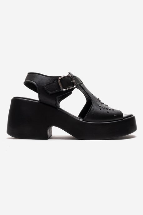 Romina Läder Platå Sandal - Image 4