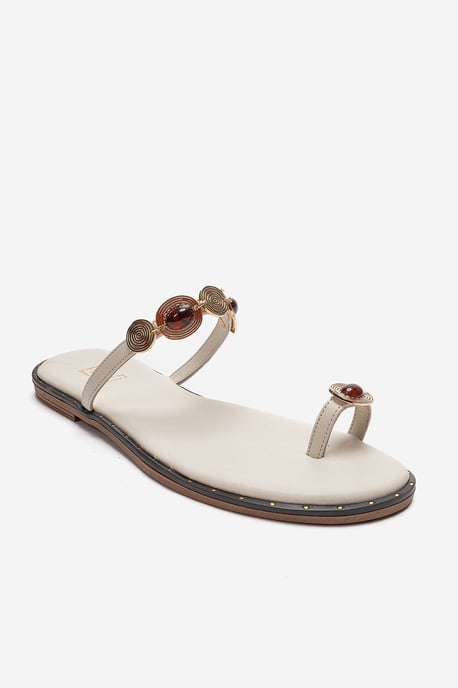 Martinez Leren Teenslippers - Image 3