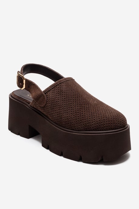 Caldris Leather Platform Sandal - Image 3
