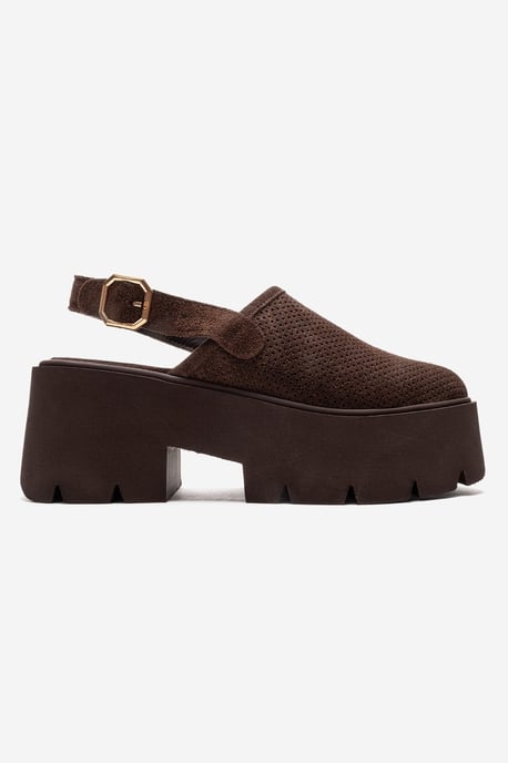 Caldris Leather Platform Sandal - Image 4