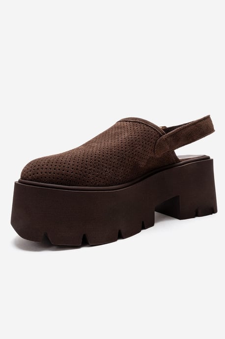 Caldris Leather Platform Sandal - Image 5