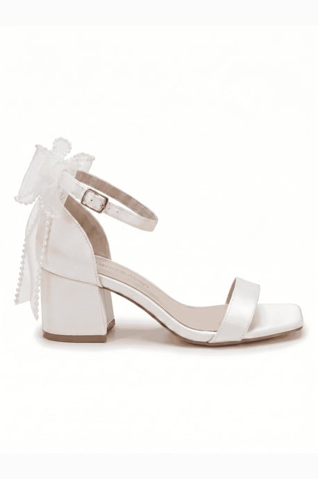 Floraya Rosett Blockklack Bruddsandal - Image 2