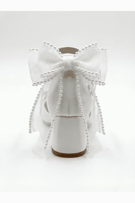 Floraya Rosett Blockklack Bruddsandal - Image 3