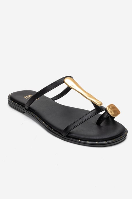 Tessa Leren Teenslippers - Image 3