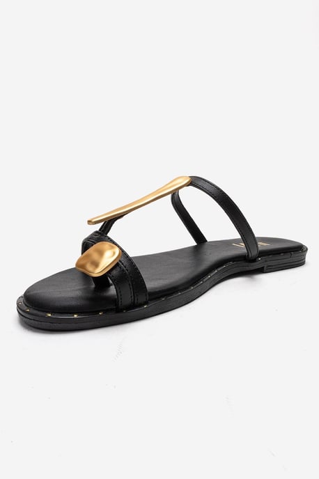 Tessa Leren Teenslippers - Image 6