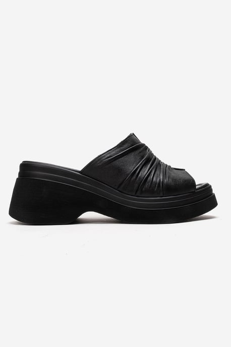 Nellie Läder Platåsandal - Image 4