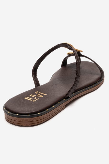 Tessa Leren Teenslippers - Image 5