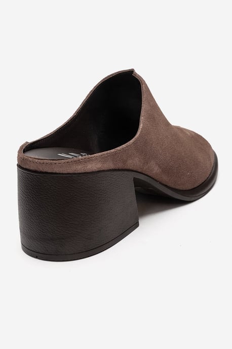 Sorex Läder Klacksandal med Blockklack - Image 5