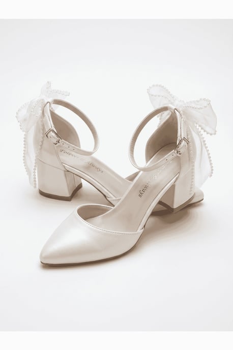 Rosavelle Pointed Toe Block Heel Bridal Sandal - Image 5