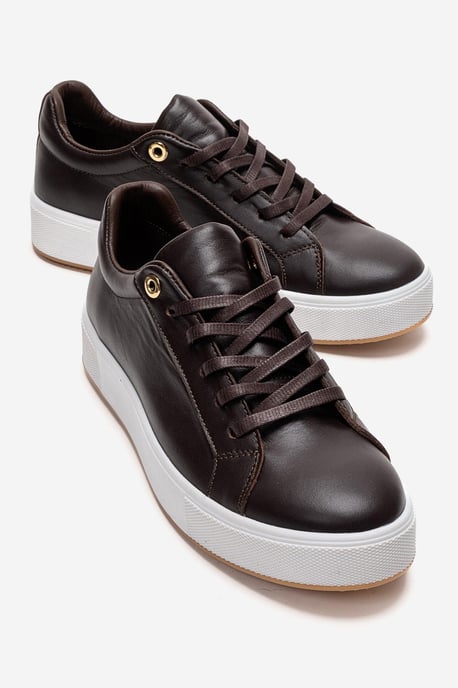 Pallen Leren Casual Sneaker - Image 1