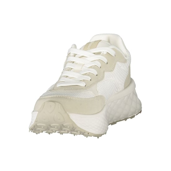 Blauer Witte Polyurethaan Dames Sneaker - Image 3