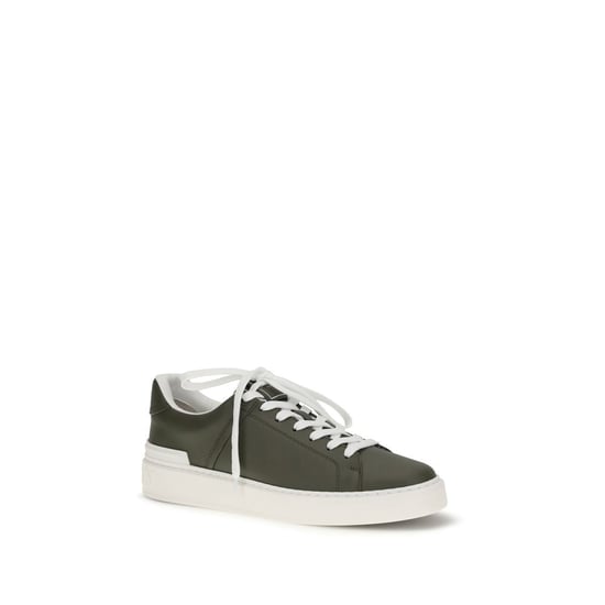 Balmain Bicolor Kalfsleren Bos Taurus Sneakers - Image 2