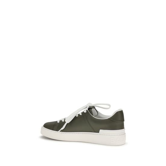 Balmain Bicolor Kalfsleren Bos Taurus Sneakers - Image 3