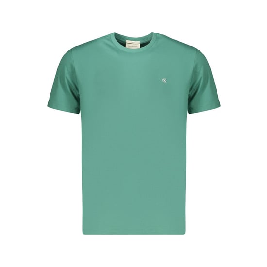 Calvin Klein Groene Katoenen Heren T-Shirt - Image 1