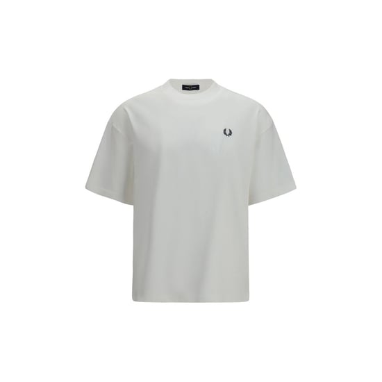 Fred Perry White Cotton T-Shirt - Image 1