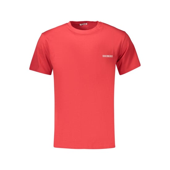 Bikkembergs Rosso Katoenen Heren T-shirt - Image 1
