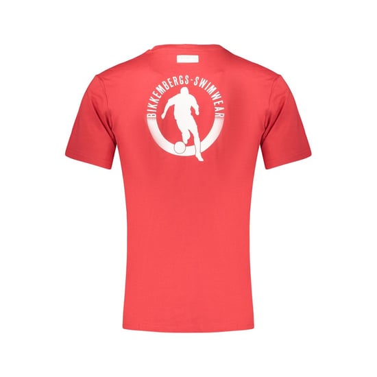 Bikkembergs Rosso Katoenen Heren T-shirt - Image 2