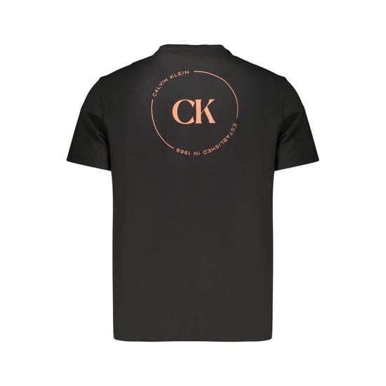 Calvin Klein Svart Bomull T-shirt för män - Image 2