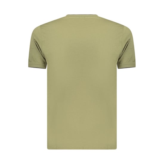Coveri Moving Grön Bomull T-shirt för Män - Image 2
