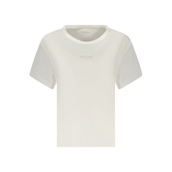 Pepe Jeans Witte Katoenen Vrouwen T-shirt - Image 1