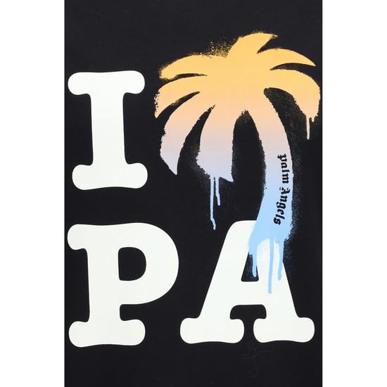 Palm Angels Zwarte Katoenen T-shirt - Image 3